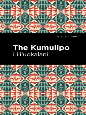 cover image of The Kumulipo